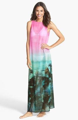 Ted Baker 'Palm Tree Paradise' Cover-Up Maxi Dress