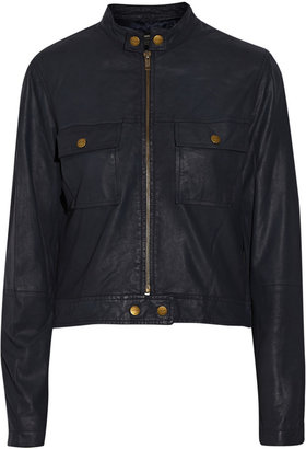 Current/Elliott The Zip Moto leather jacket