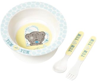 Baby Essentials Tiny Tatty Teddy Me To You Feeding Bowl and Cutlery Set