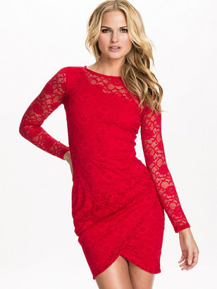 NLY One Wrap Skirt Lace Dress