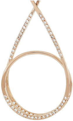Ileana Makri Spiral 18-karat rose gold diamond earrings