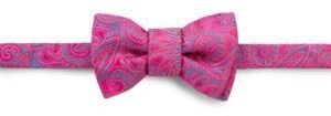 Charvet Floral Paisley Silk Bow Tie