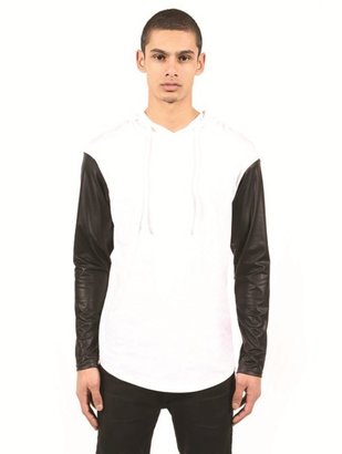 Hip And Bone Pullover Hoodie (White)