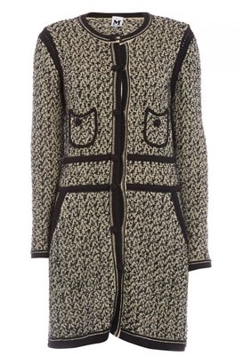 M Missoni Knitted Textured Coat
