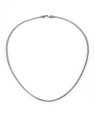 John Hardy Classic Chain Sterling Silver Mini Necklace/18"