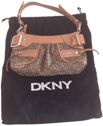 DKNY Beige Leather Handbag