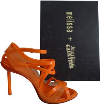Jean Paul Gaultier Orange Rubber Sandals