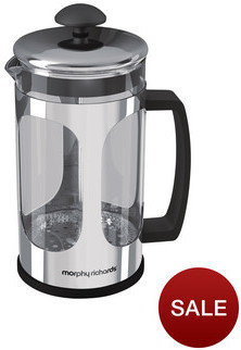 Morphy Richards 8 Cup Cafetiere 1000ml - Stainless Steel