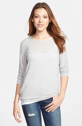 Bobeau Dolman Sleeve Sweater (Regular & Petite)