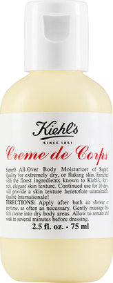 Kiehl's Creme de Corps Refillable Body Lotion with Cocoa Butter