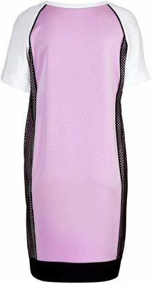 DKNY Colorblock Shift with Mesh Side Panels