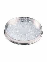 Arthur Price 14 inch round embossed gallery tray