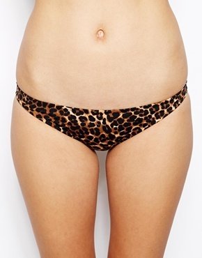 ASOS Mix and Match Leopard Print Hipster Bikini Pant