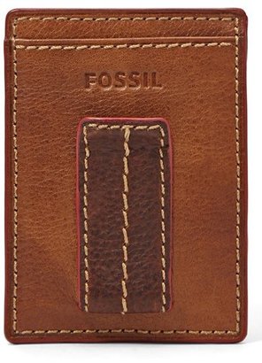 Fossil 'Bruce' Money Clip Card Case