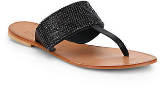 Joie Nice Jeweled Thong Sandals