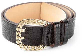 DSQUARED2 curb chain buckle belt