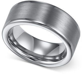 Triton Triton Men's Tungsten Ring, 8mm Wedding Band