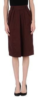 Camo Knee length skirts