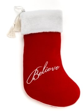 Twos Company Two's Company Yes Virginia Believe Christmas Stocking