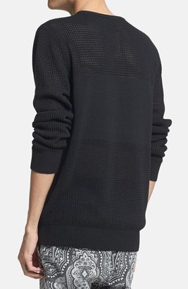 Zanerobe 'Campaign' Loose Knit Crewneck Sweater