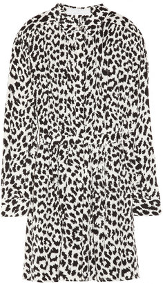 Thakoon Leopard-print silk shirt dress