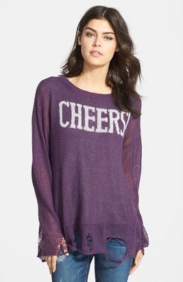 Wildfox Couture 'Cheers' Knit Sweater