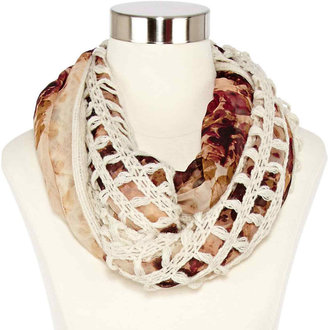 JCPenney MIXIT TREND Mixit™ Caged Loop Scarf