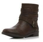 Dorothy Perkins Womens Head Over Heels By Dune Parsons Low Strappy Biker- Brown