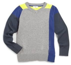 HUGO BOSS Little Boy's Colorblock Sweater