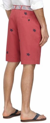 Brooks Brothers 11" Embroidered Turtle Bermuda Shorts