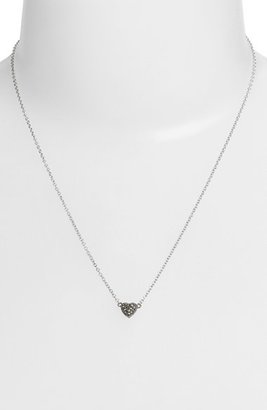 Judith Jack 'Mini Motives' Reversible Heart Pendant Necklace