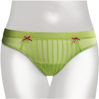 Betsey Johnson Stocking Stripe Panties - Low Rise, Thong (For Women)