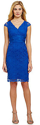 Antonio Melani Pamela Cap-Sleeve Lace Dress - ShopStyle Day
