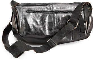 Ina Kent SKYLIT4 'metallic anthracite' leather handbag
