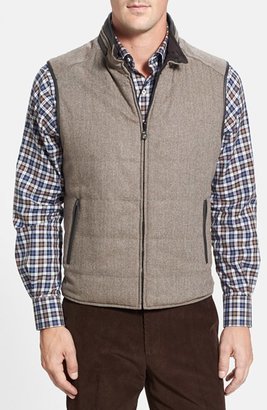 Corneliani Quilted Wool & Cashmere Vest