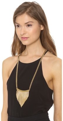 Fallon Jewelry Long Necklace with Pin Pendant