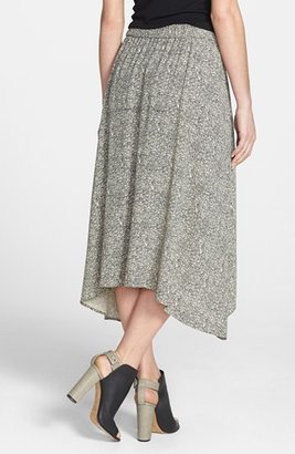Eileen Fisher Print Midi Skirt