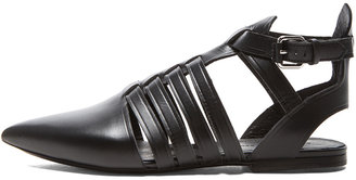 Proenza Schouler Pointed Toe Leather Flats