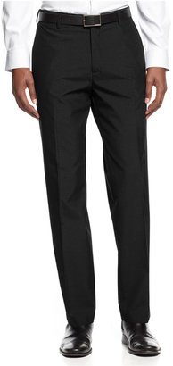 Kenneth Cole Reaction Straight-Fit Pinstripe Pants