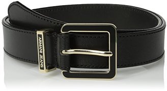 Armani Jeans Women's Smooth Leather Belt