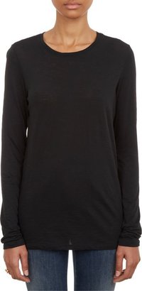 Proenza Schouler Women's Classic Long-Sleeve T-Shirt-Black