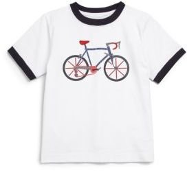 Hartstrings Toddler's & Little Boy's Embroidered Bicycle Ringer Tee