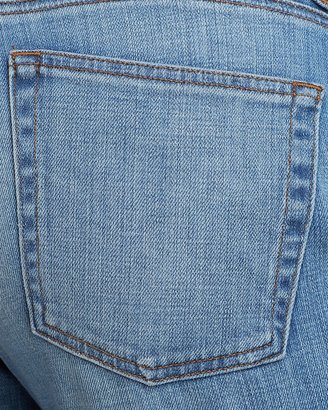 Eileen Fisher Cuffed Boyfriend Jeans in Aged Indigo
