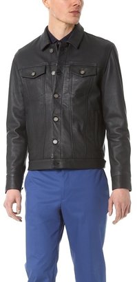 Marc by Marc Jacobs Lambskin Leather Jacket