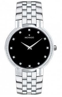 Movado Faceto Stainless Steel Watch