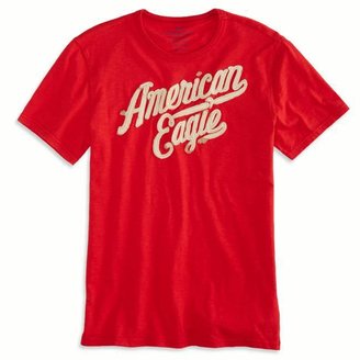 American Eagle Factory Applique Graphic T-Shirt