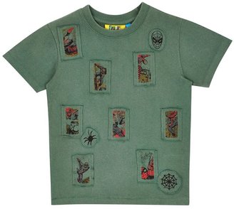 Spiderman Fabric Flavours Boys Stamp T-Shirt