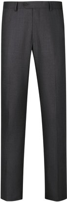 Charles Tyrwhitt Grey with blue stripe Alvanley slim fit business suit trouser