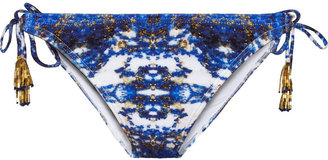 Vix Swimwear 2217 Vix Pyramid embellished printed bikini briefs