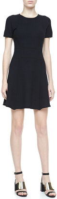 Theory Alancy Fit & Flare Dress